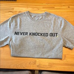 Spiritual Gangster “Never Knocked Out” T-Shirt - never worn